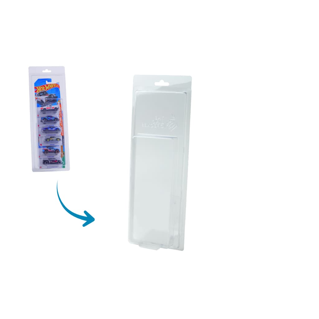 Protetor Cartela Set Hot Wheels Premium 1:64