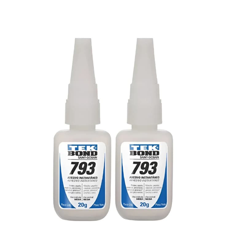 kIT 02 COLA TEK BOND ADESIVO INSTANTÃNEO