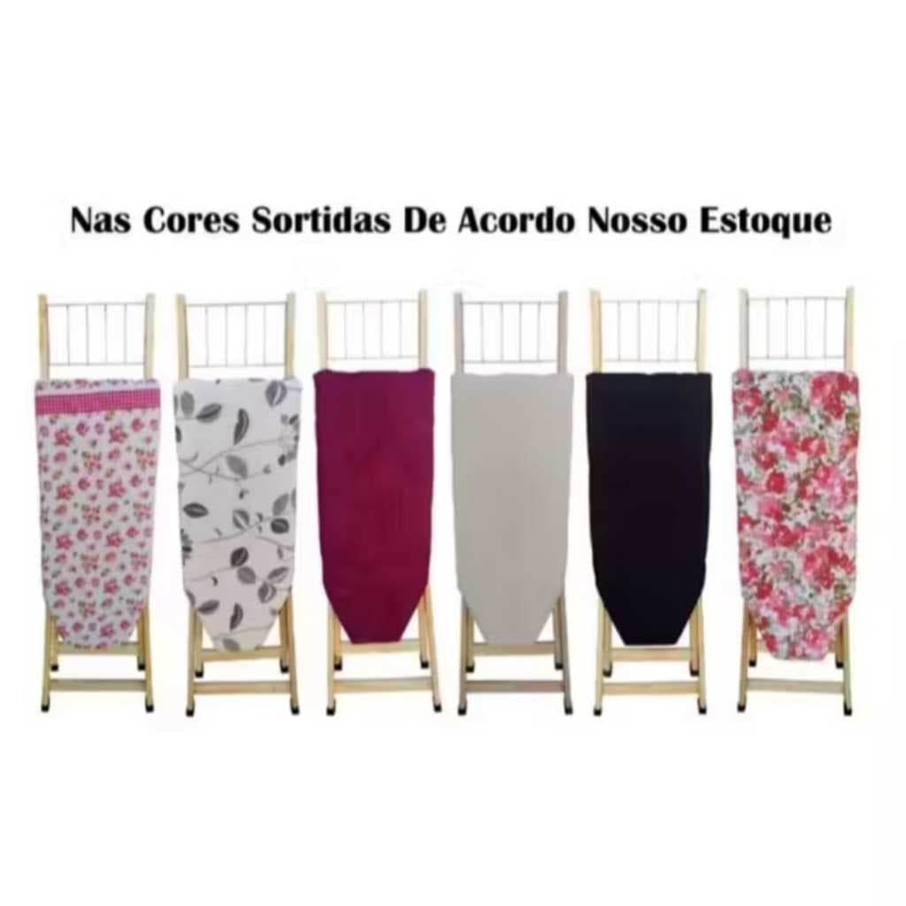 Tábua De Passar Roupa Mesa Dobrável Diversas Estampas