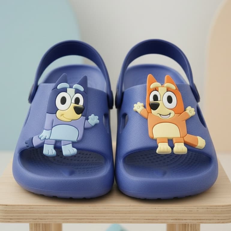Chinelo Nuvem Slide Meninos Confortável Leve Desenhos Resistentes Coloridos Infantil dia dia Passeio