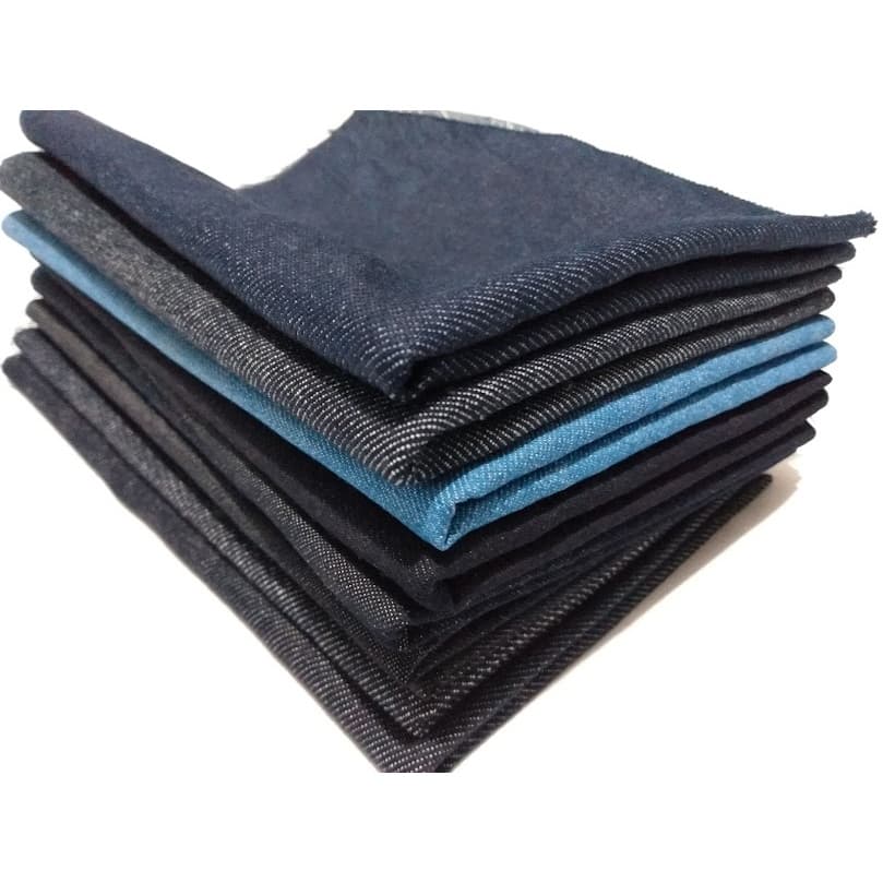 Base para tapete 50x70cm 10 unidades SEM ELASTANO  tecido jeans