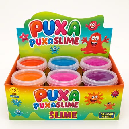 Unidades Puxa Puxa Slime Geleca Leleca