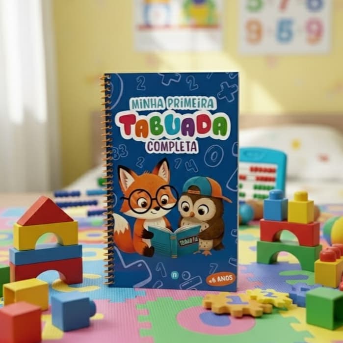 Minha Primeira Tabuada Completa  6 Anos  Espiral
