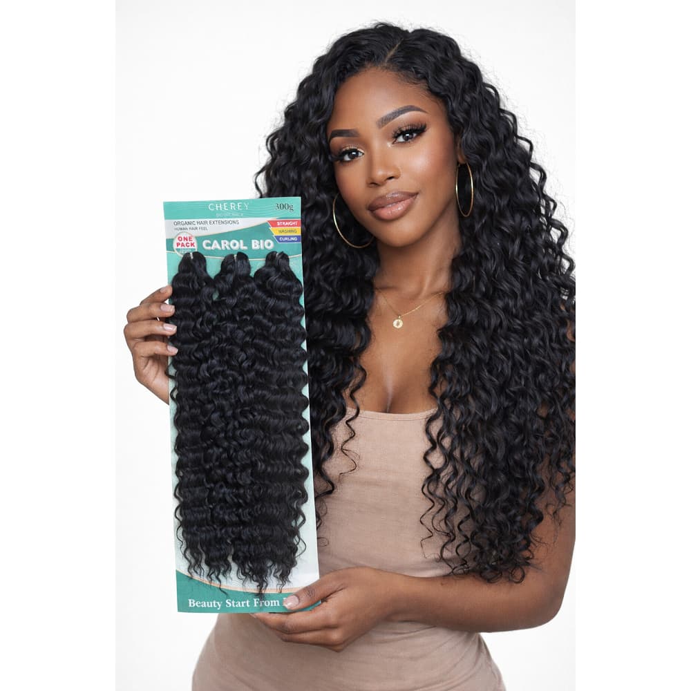 Cabelo Carol Cherey Bio Organico Cacheado Crochet Braid