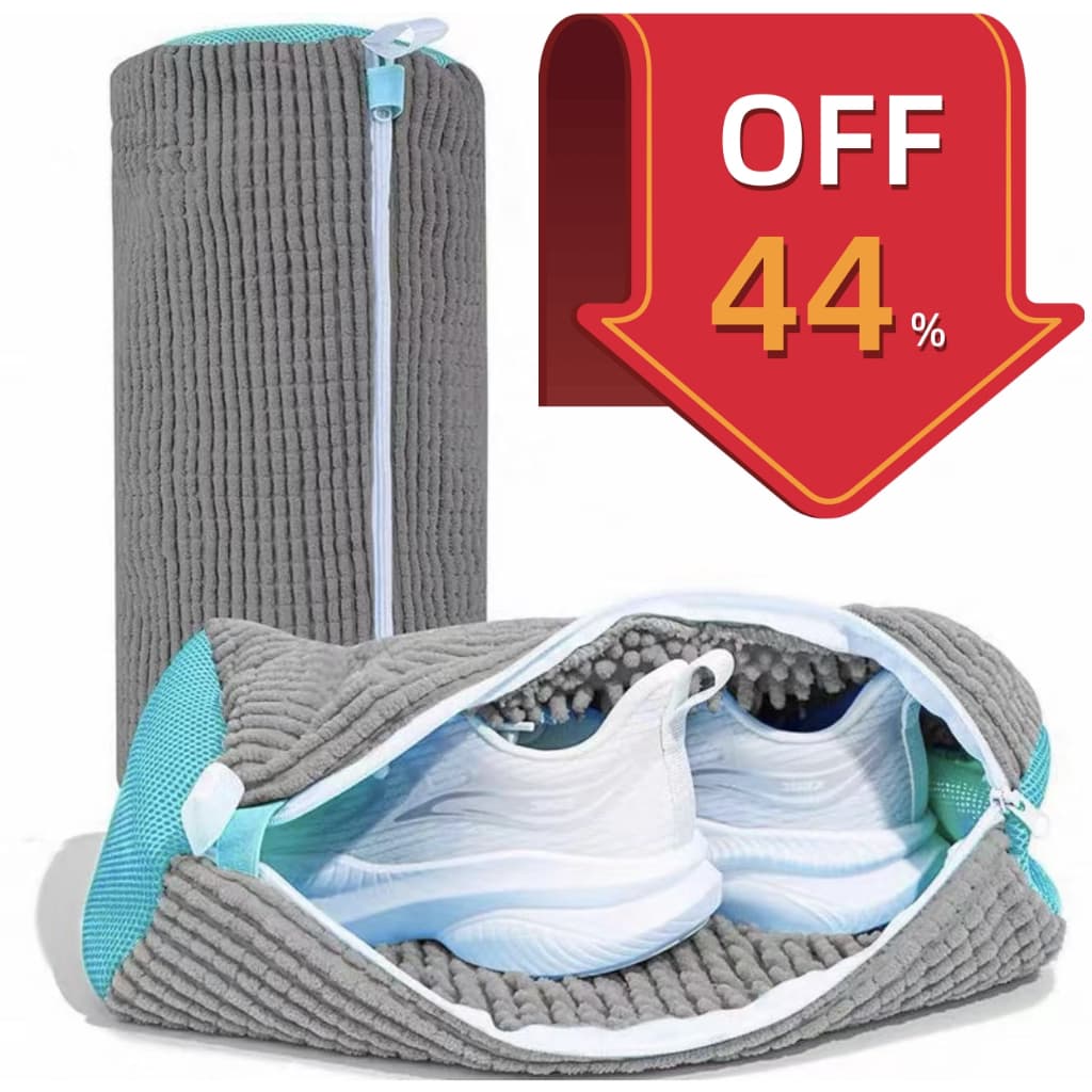 Sacos Lavar Sapato De Viagem Armazenamento Malha Lavanderia Anti Deformação Saco de Lavagem Sapato