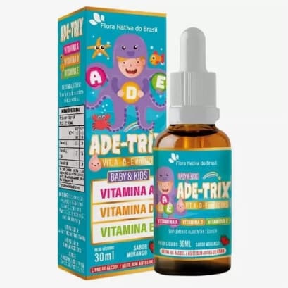 Ade Trix 30 ml Sabor Morango - Flora Nativa do Brasil