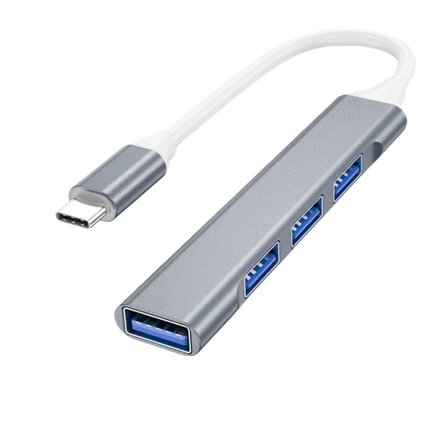 Hub Usb Type-c 4 Portas Usb 3.0 5 Gbps