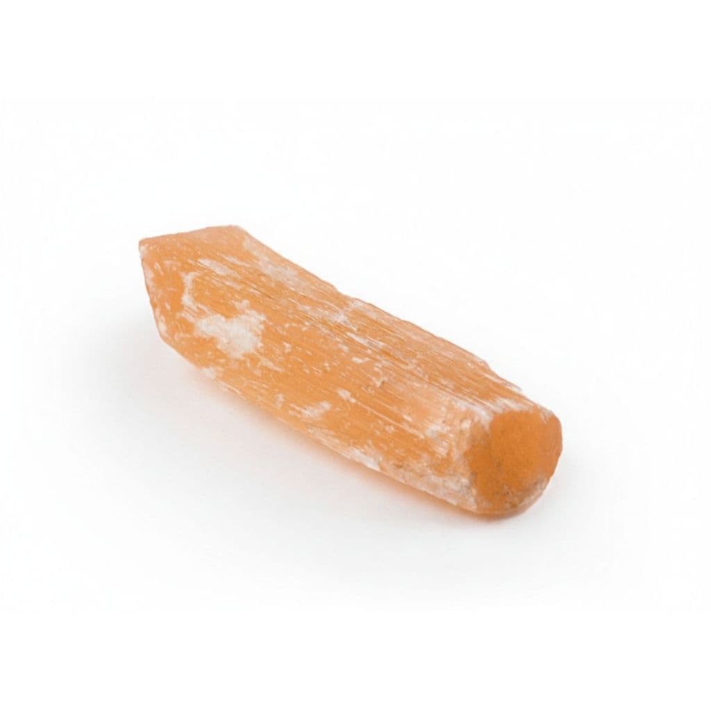 Bastão de Selenita Laranja Bruta Natural 20 a 40g