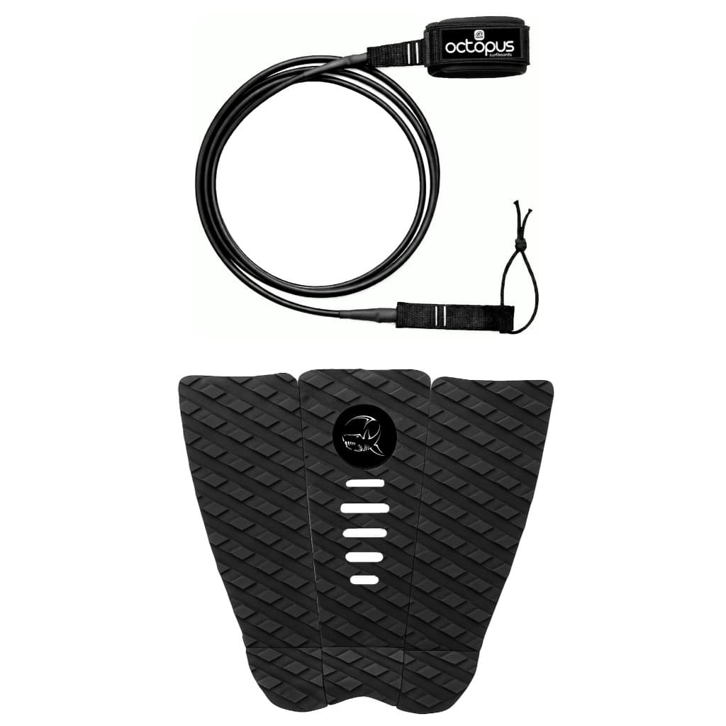 Deck Para Prancha Surf Antiderrapante + Leash Surf 6´x 6,5mm