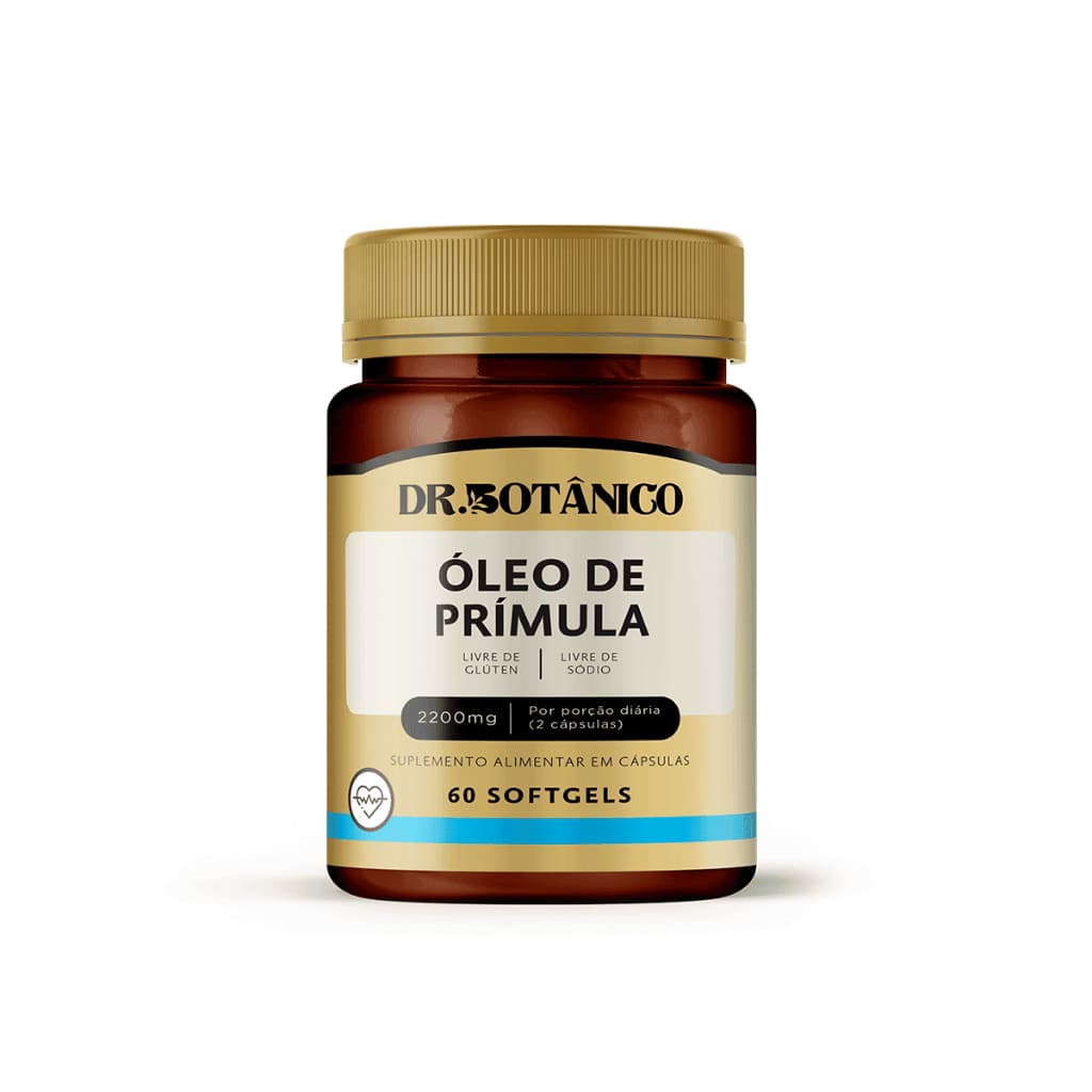 ÓLEO DE PRÍMULA 2200MG 60SOFTGELS DR. BOTÂNICO
