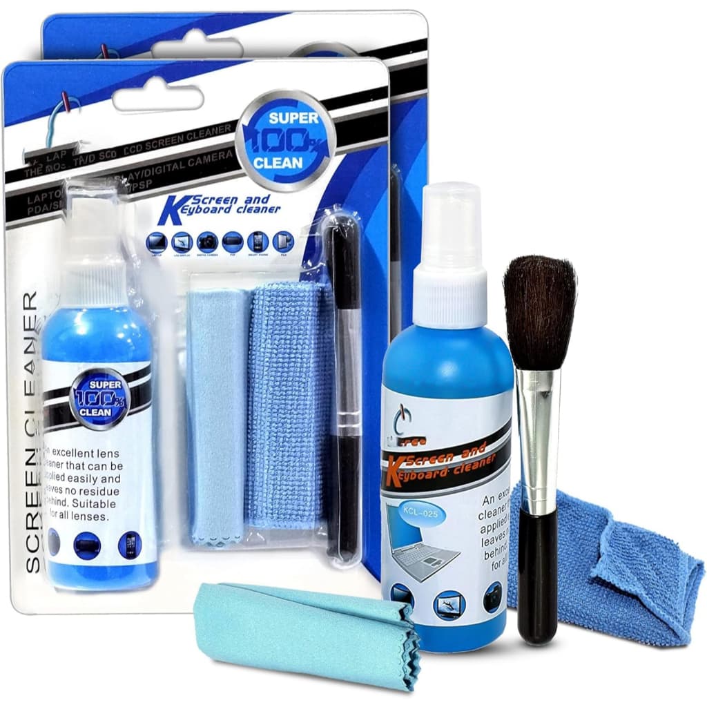 Kit Limpa telas celular monitor TV computador com pano microfibra premium KCL-1025