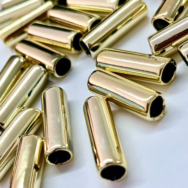 Passante Em Tubo Para Biquíni E Artesanato C/100