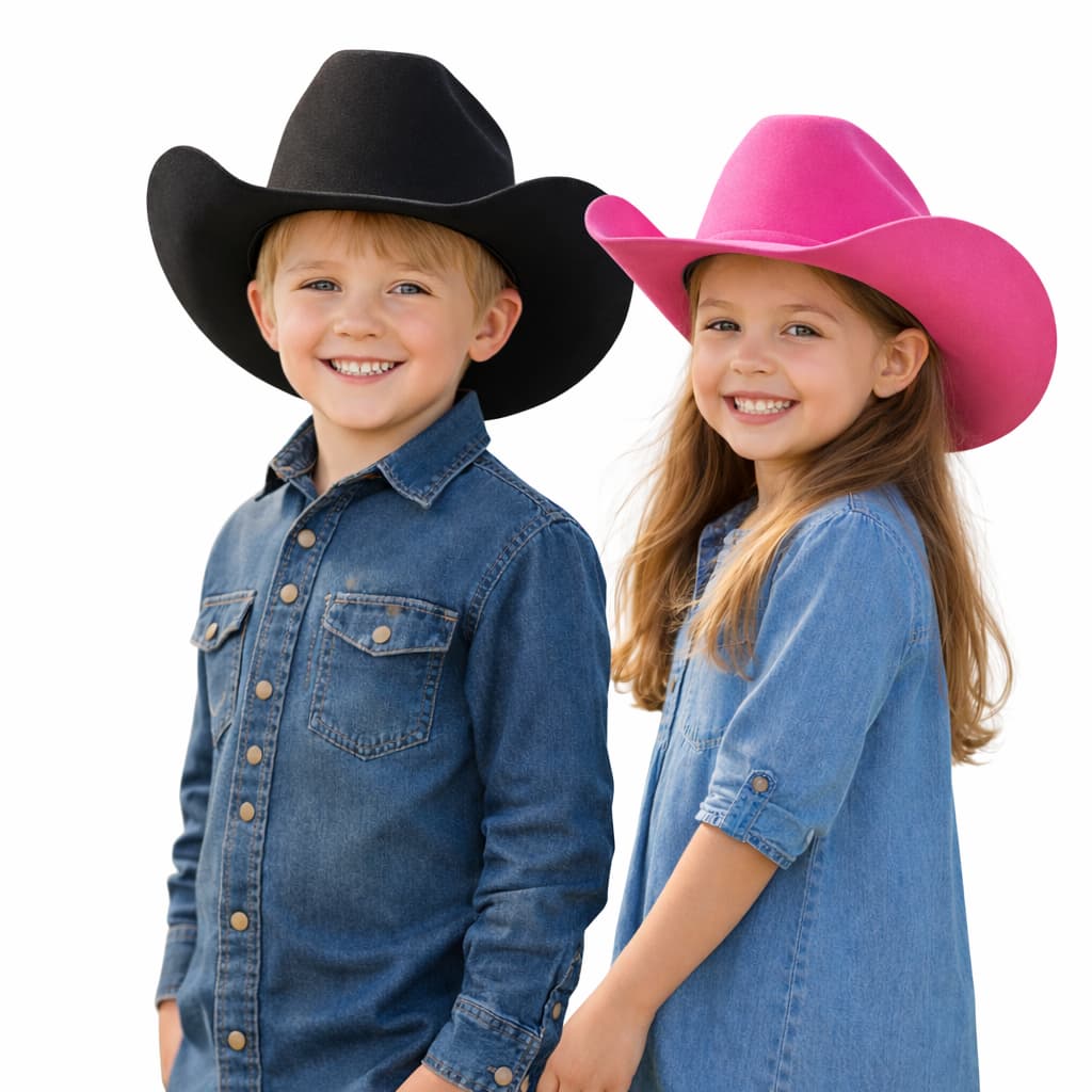 Chapéu Country Infantil Ana Castela Kids Boiadeira Festa Escola E Ensaios Fotos