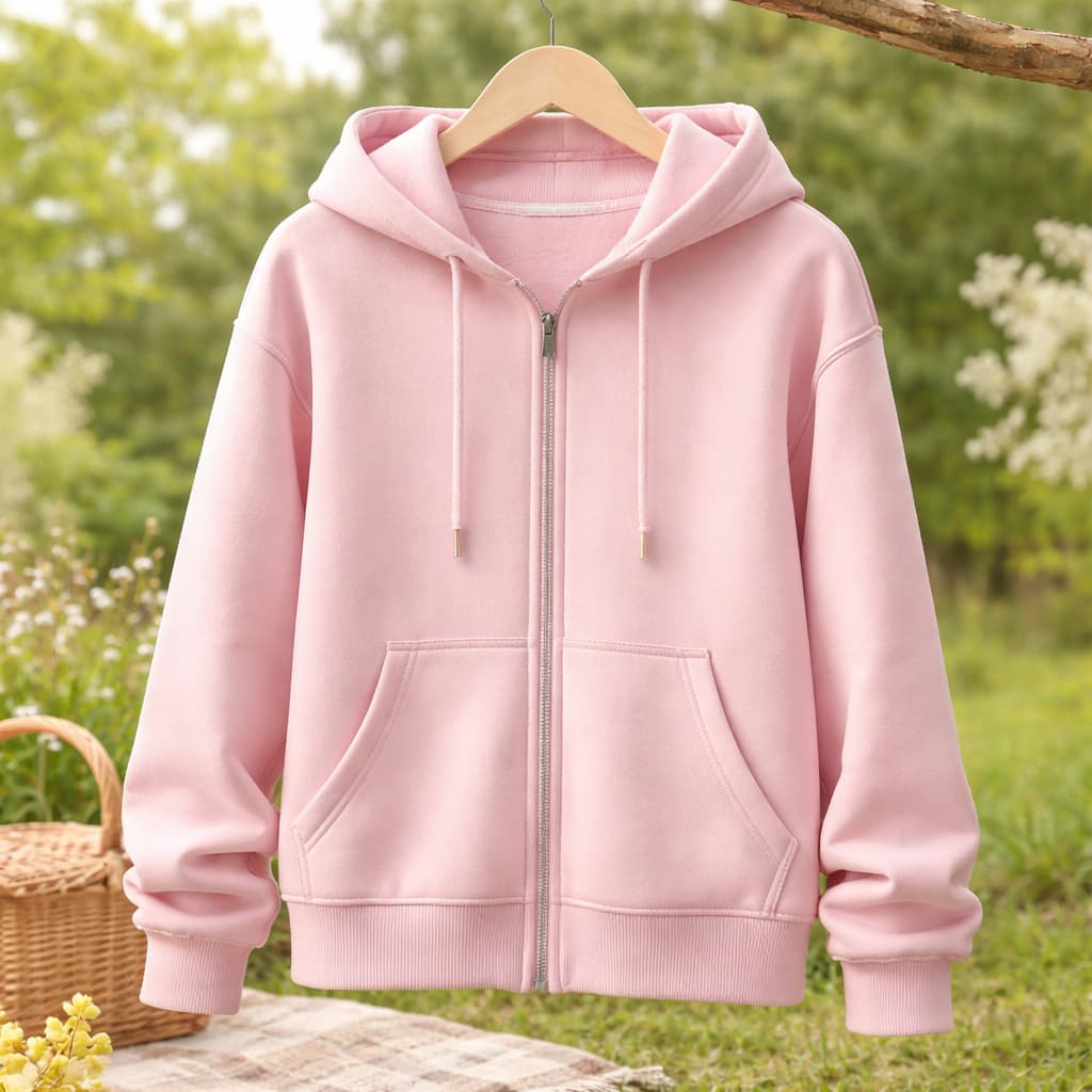 Blusa Moletom Infantil Com Bolso e Capuz Menino e Menina Infanto Juvenil Casaco Quentinho