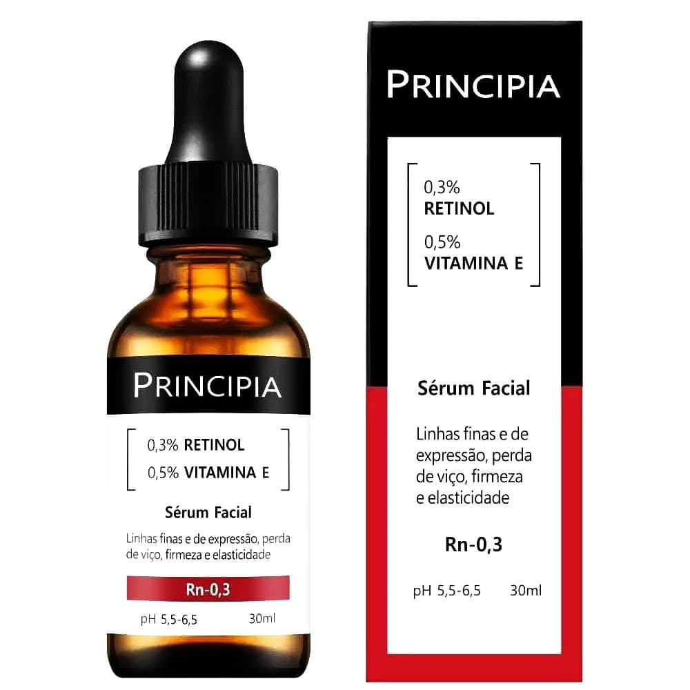 Sérum Principia Retinol 0,3% + Vitamina E - Rn-0,3 - 1un
