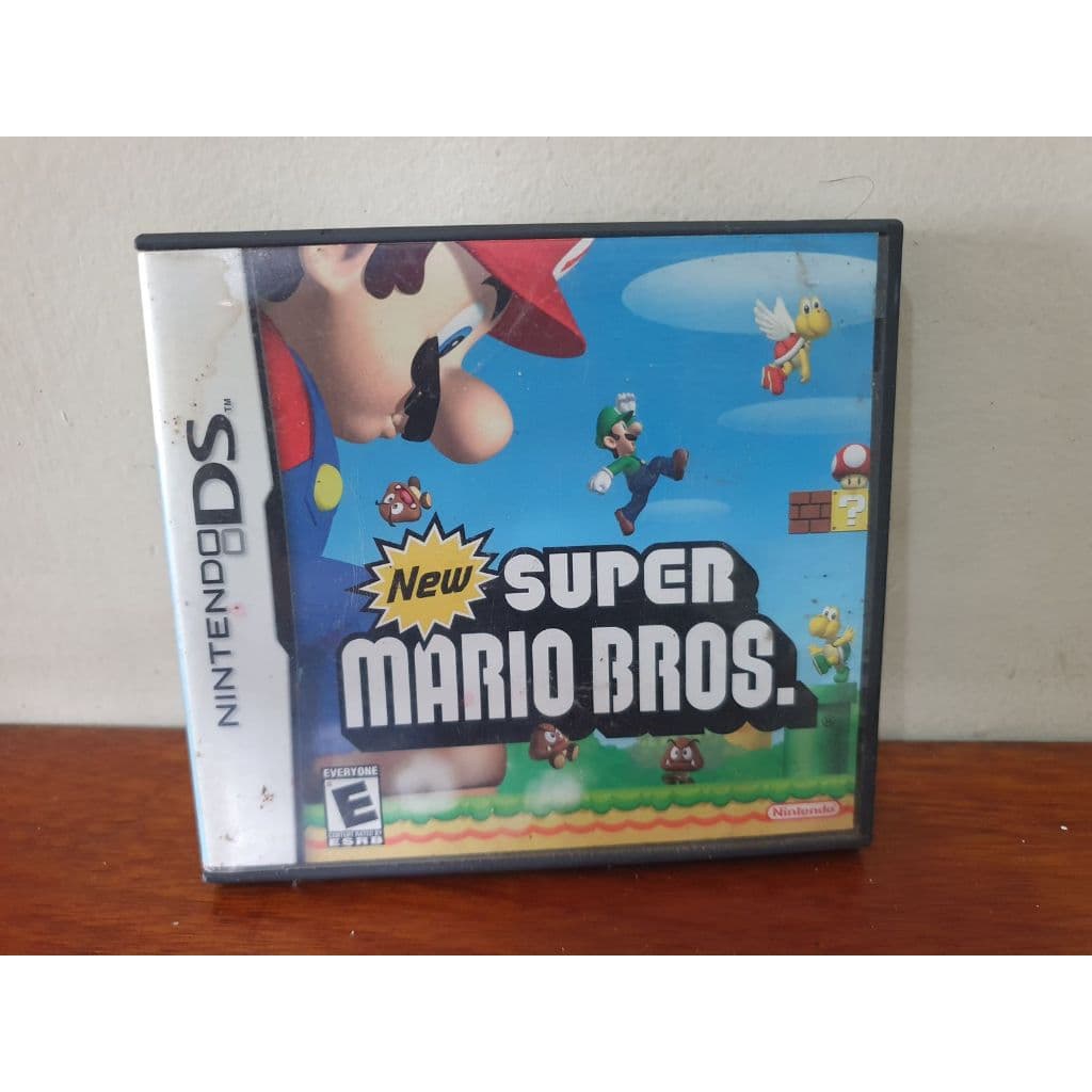 New Super Mario Bros Ninentdo Ds Somente A Capa Sem Manual
