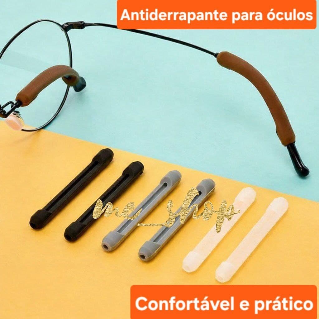 antiderrapantes de silicone para Óculos – Estabilidade e aliviar dor de orelha