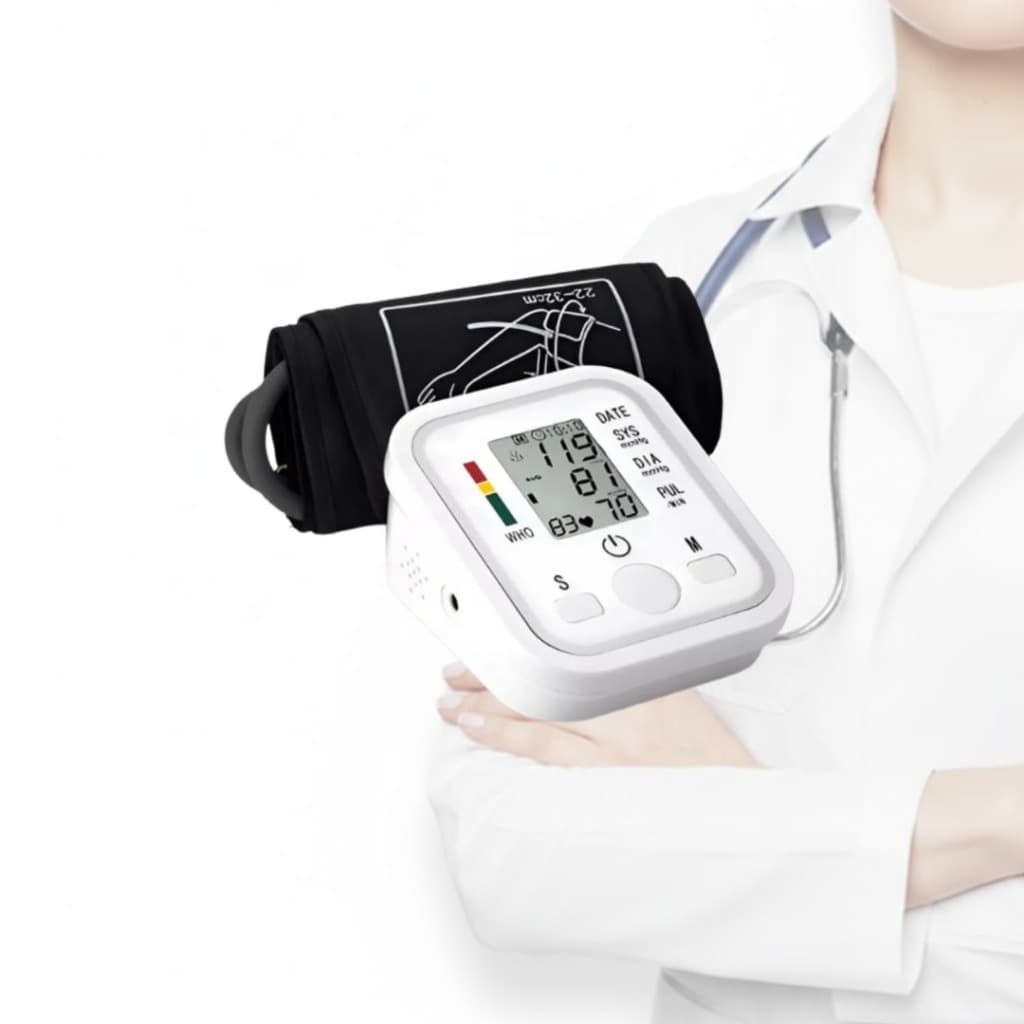 Aparelho Medidor de Pressão Arterial Digital Braço Automático Monitor Inteligente