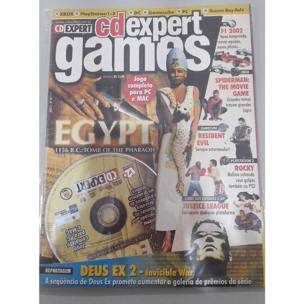 REVISTAS ANTIGAS DE GAMES COM CDs