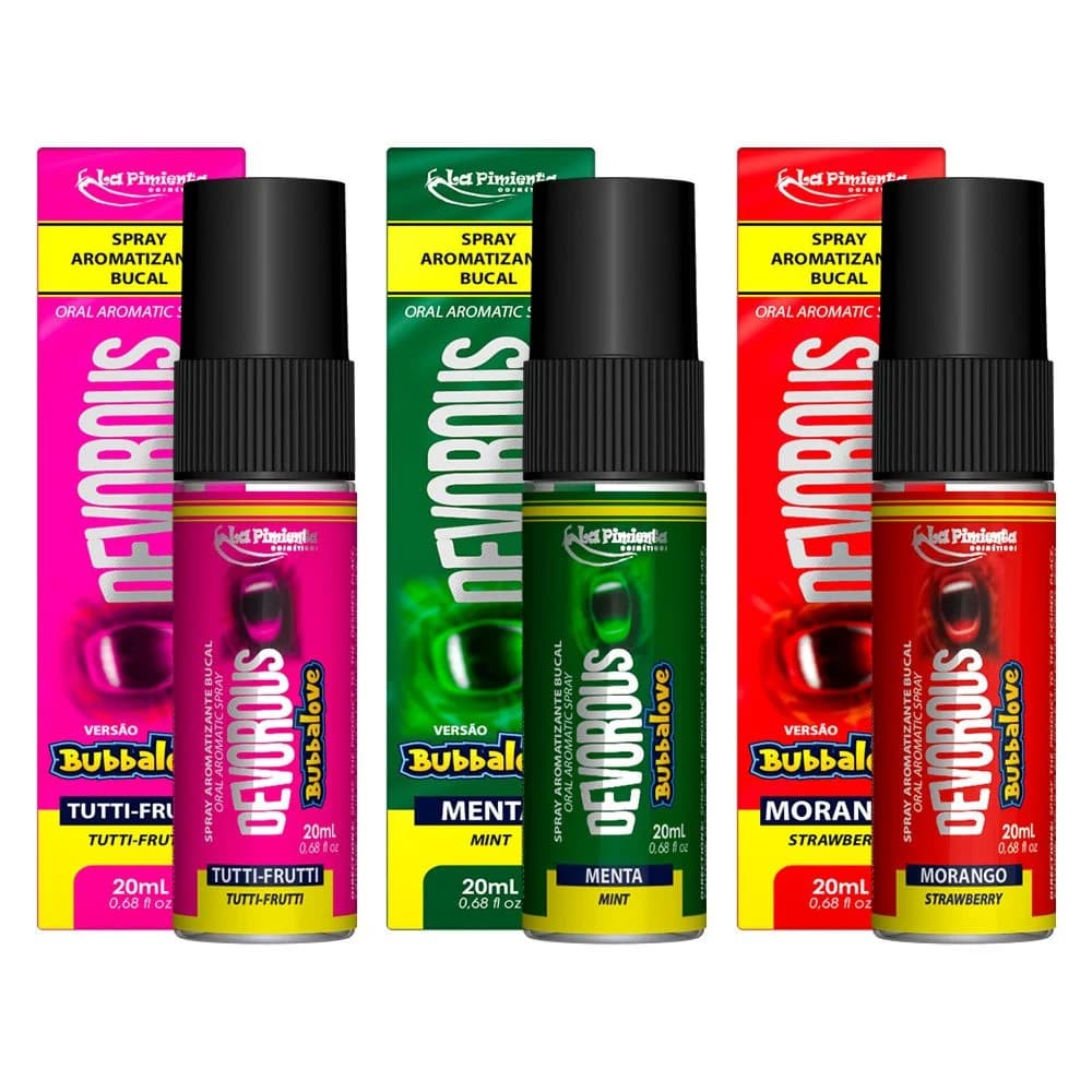 DEVOROUS BUBBALOVE DESSENSIBILIZANTE ORAL BEIJÁVEL 20ML