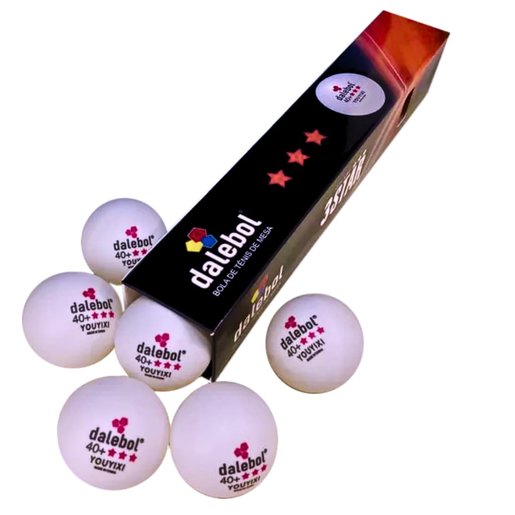 Kit 10 Bolinhas PingPong Tenis De Mesa 3 Estrelas Oferta 40 MM De Celuloide