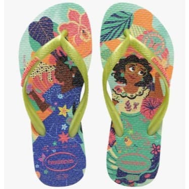 Chinelo Havaianas Infantil Slim Princesas Criança Menina