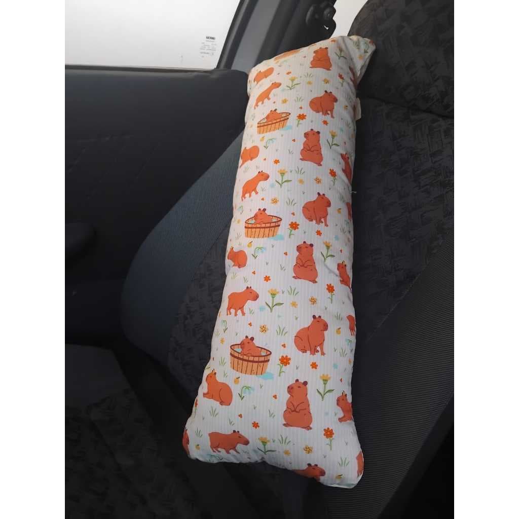 Almofada Protetora de Cinto de Segurança Adulto, Infantil para Viagens