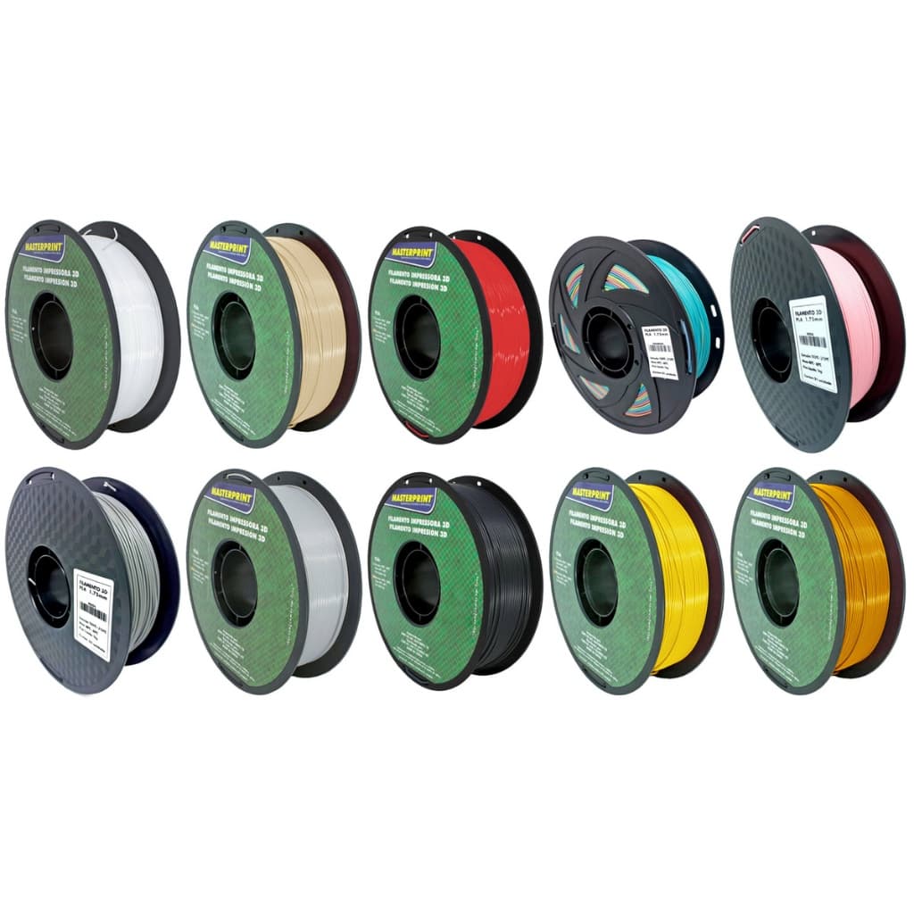Filamento PLA Hyper Speed 1Kg 1.75mm Cores Brilhante Premium Impressões 3D - Varias Cores
