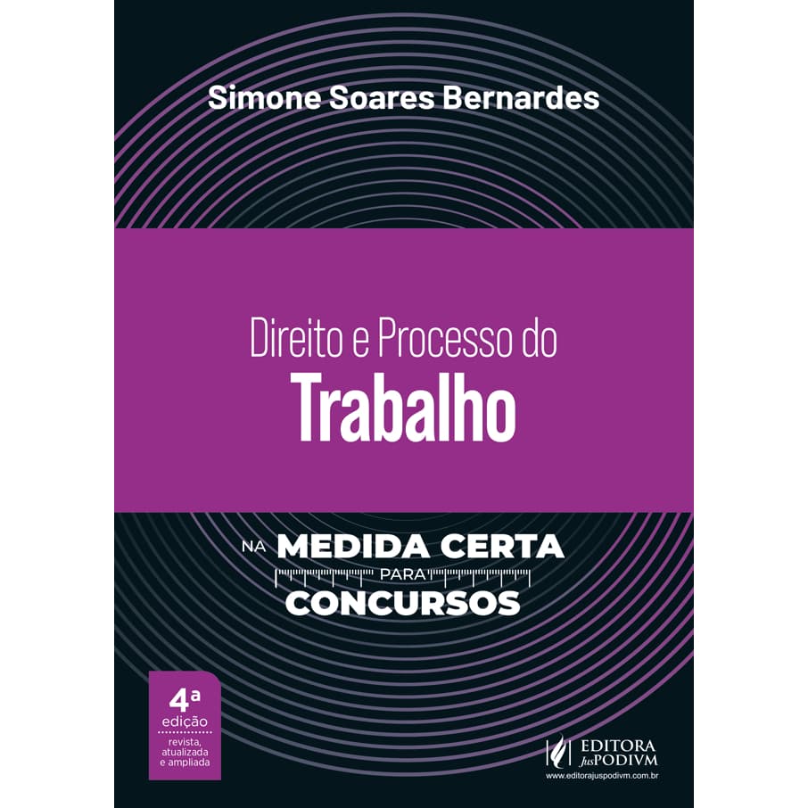 Direito e Processo do Trabalho na Medida Certa para Concursos (2026) juspodivm