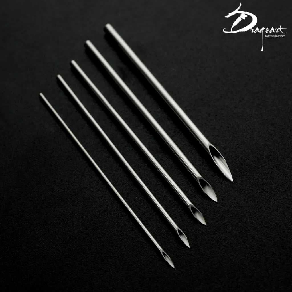 Agulha Americana Body Piercing Reta Descartável 5/10 Unidades