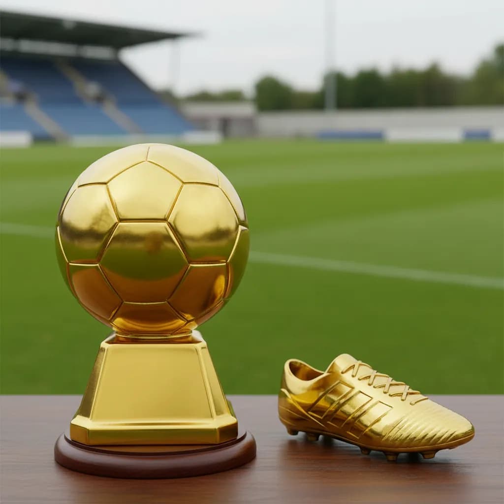 Troféu Chuteira Bola Copa Premiação Festa Decoração Futebol