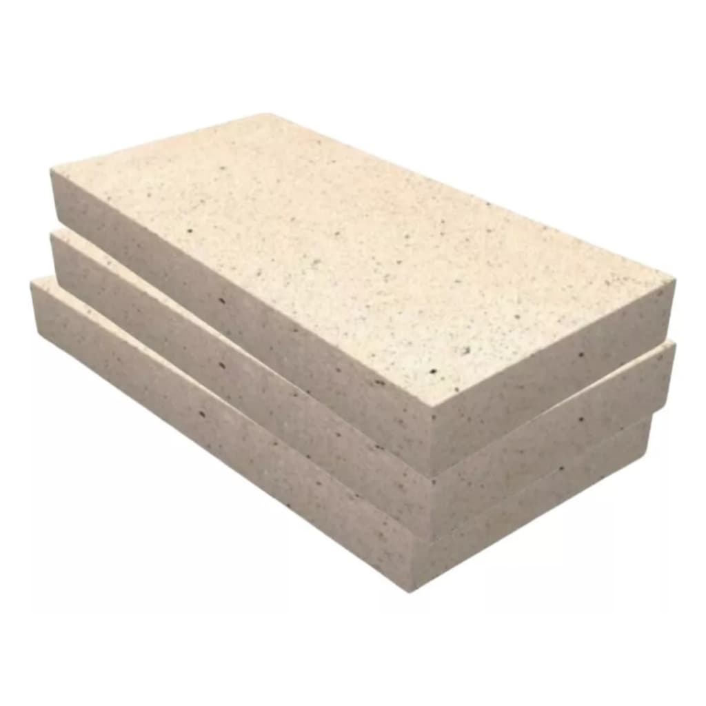 Refratário para Churrasqueira e Forno 23x11,4x2,5cm