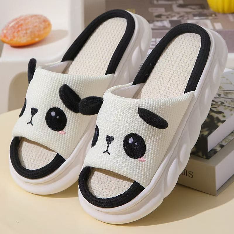 Pantufa Chinelo Femenino  Masculino  Confortável Premium Sapo Vaca Panda Antiderrapante Macia Super Presente Pra Familha