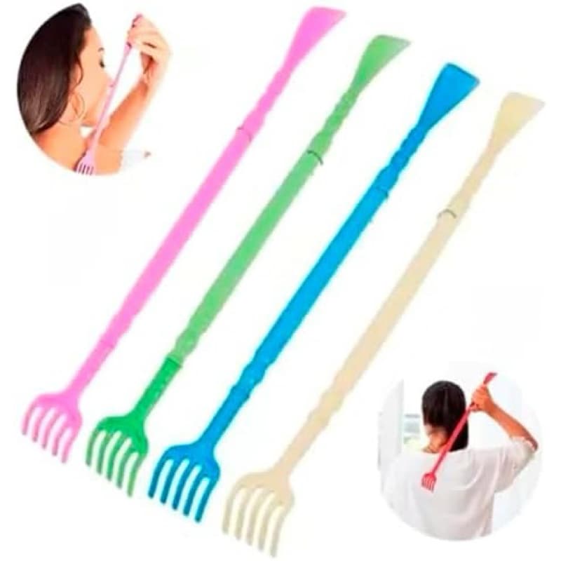 Calçadeira e Coçador de Costas 2 em 1 Veste Sapatos com 47cm(1und sortida)