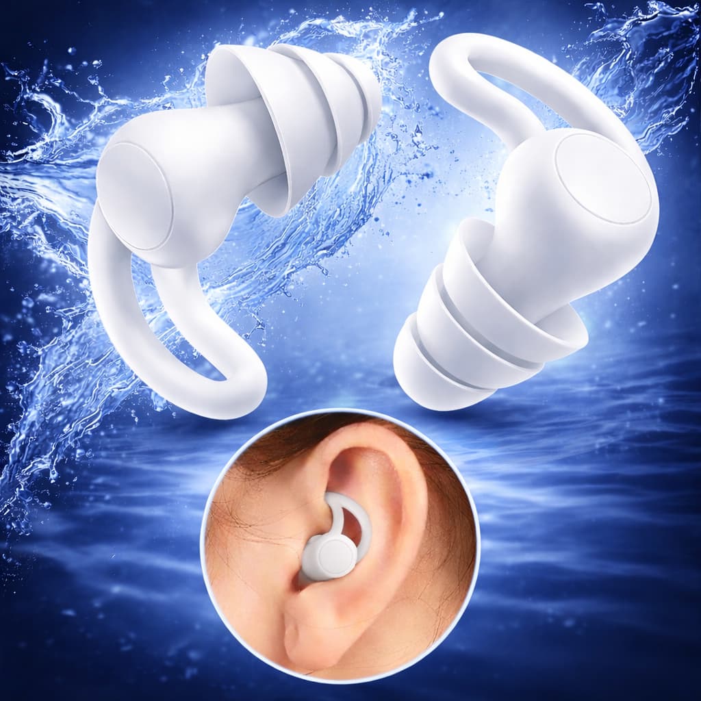 Protetores Auriculares De Ouvido 3 Camadas Abafador Tampão De Ouvido