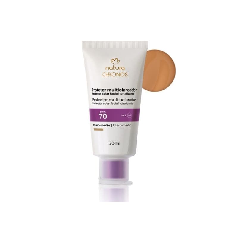 Protetor clareador chronos claro médio FPs70