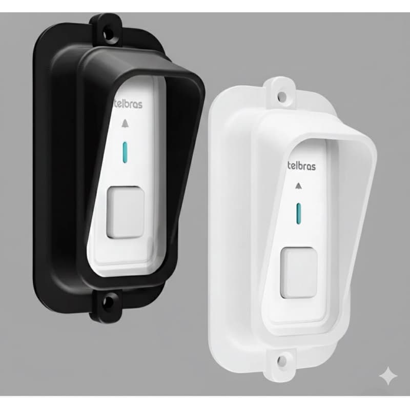 Protetor para Campainha Intelbras Cib 101 : Proteção contra Furto e Chuva, Instalação Fácil