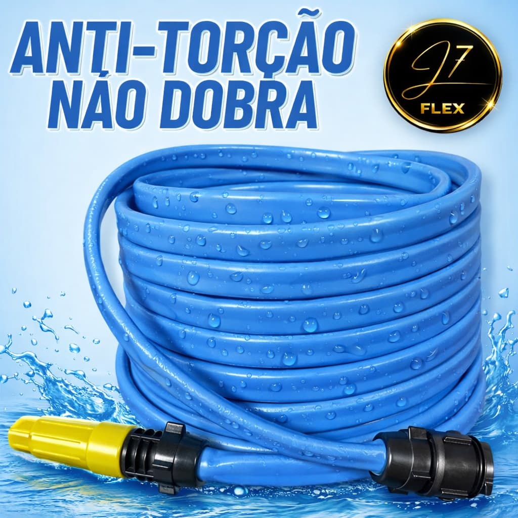 Mangueira De Jardim Anti-Torção Não Dobra - 10 a 50 Metros
