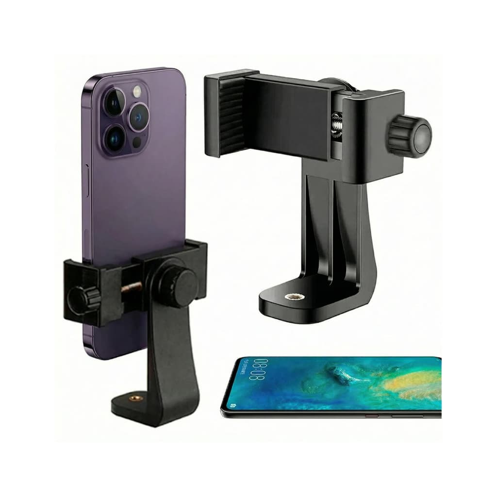Suporte de Celular para Tripé Adaptador Smartphone na vertical e horizontal 360º