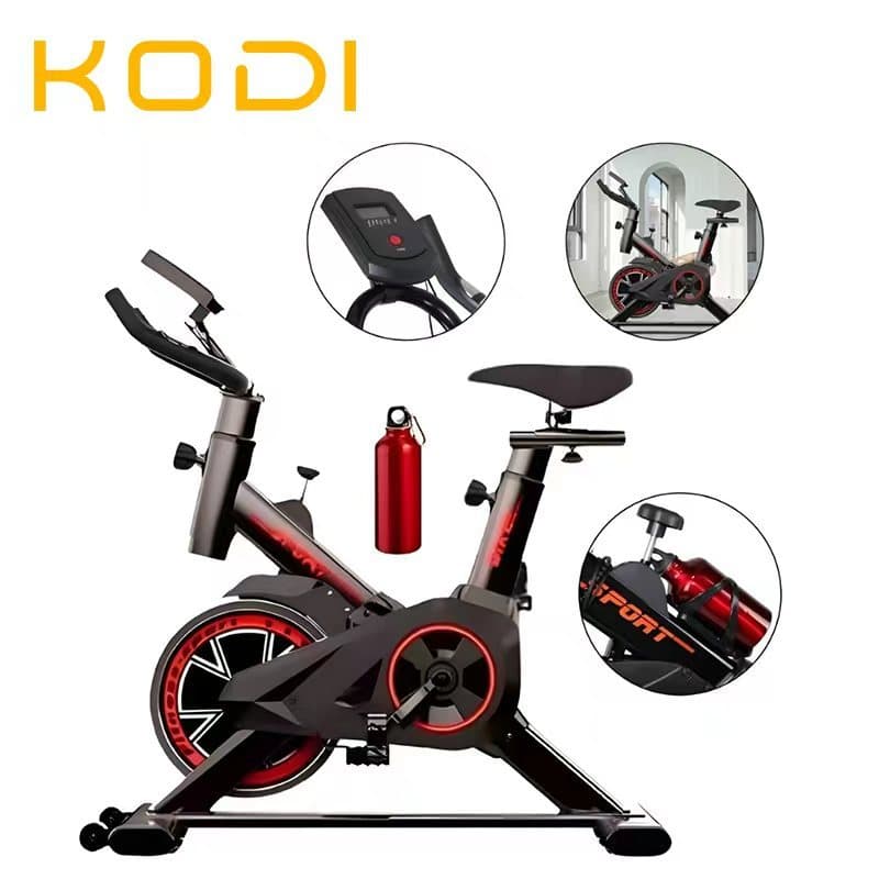 Bicicleta Bike Ergometrica Spinning Academia Fitness Profissional Spinning Roda 100kg-120kg-V3