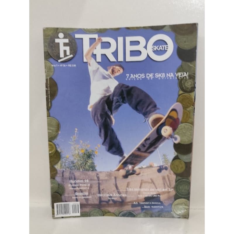 revista tribo. skate diversas revistas sobre skate.