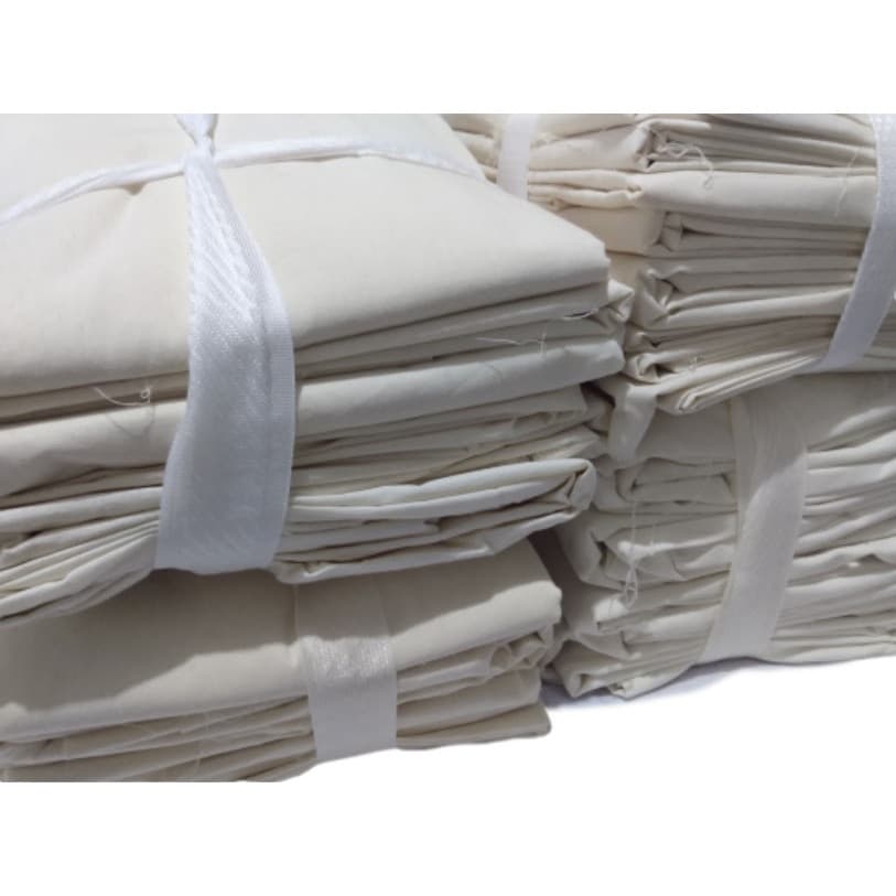 1kg tecido cru natural 100% algodão artesanatos, costura criativa, forro de bolso, boneca pano