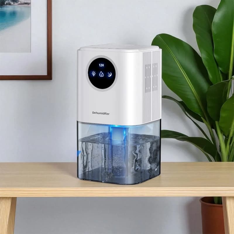 Desumidificador de ar interno elétrico elétrico 1700ml à prova de mofo 22.5 W Desumidificador elétrico seguro adequado