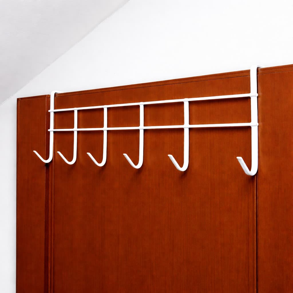 Ganchos Porta Suporte Cabide Multiuso com 6 Ganchos