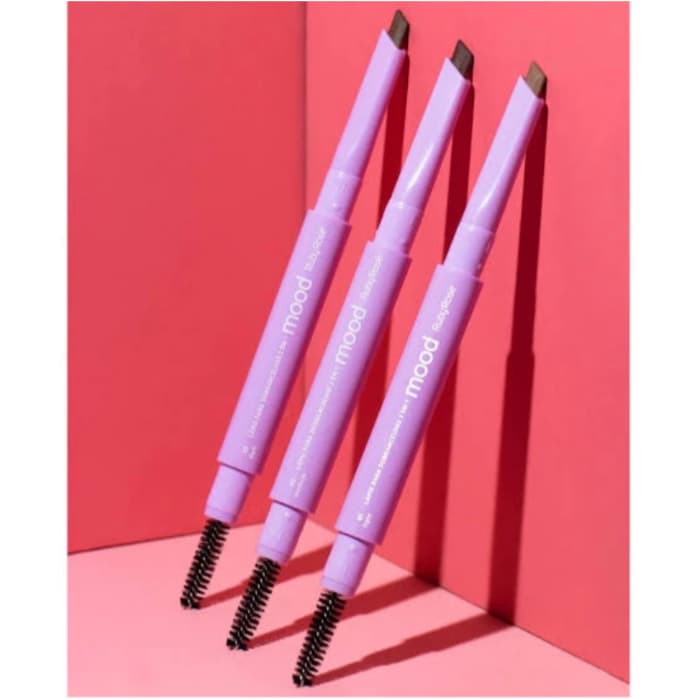 Lápis Para Sobrancelha Alta Precisão Ponta Chanfrada 2 em 1 Mood Ruby Rose