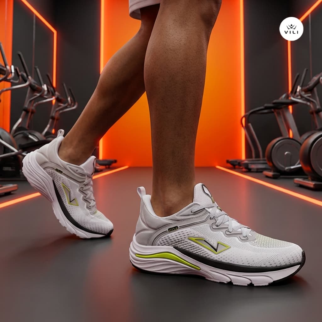 Tênis Feminino Vili Striker Esportivo Caminhada Masculino Academia Preto