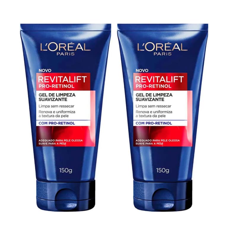 Gel de Limpeza Facial Suavizante L'oreal Paris Revitalift Pro-Retinol 150g
