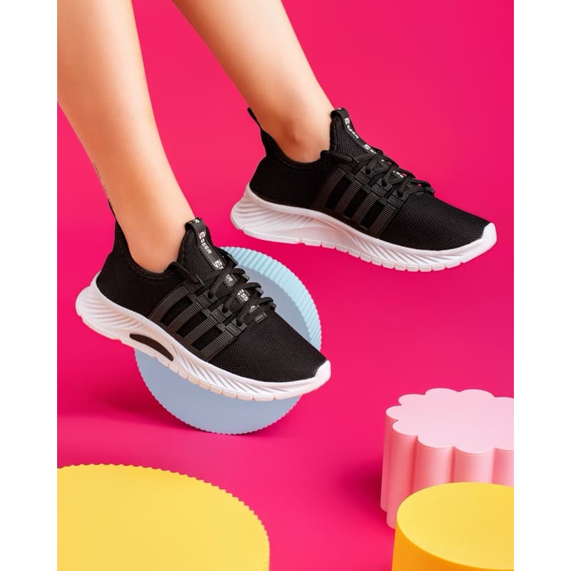 Tênis Esportivo Feminino Leve Confortável Academia Caminhada Casual Antiderrapante