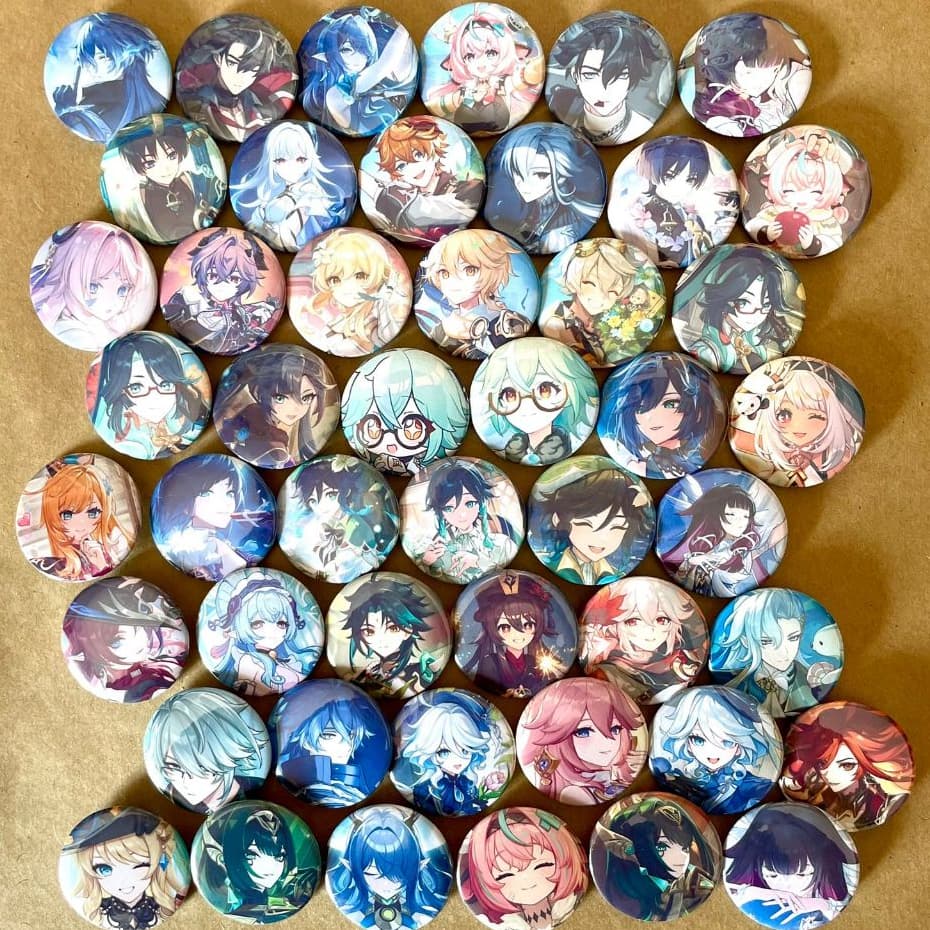 Bottons Genshin Impact 3.2 cm