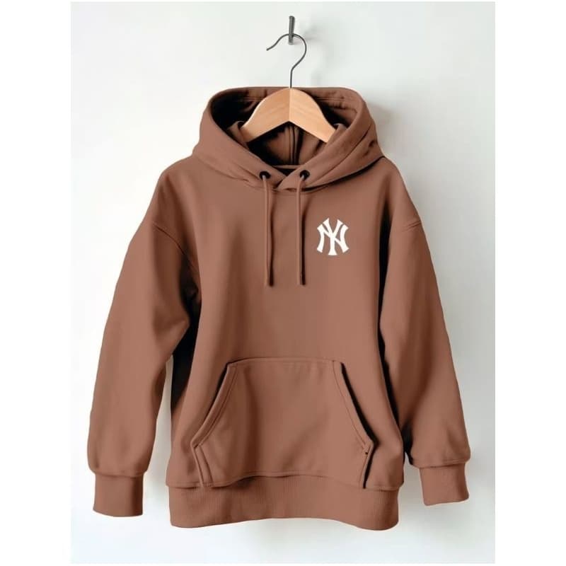 Moletom Unisexx Streetwear N-Y Canguru Bolso e Capuz